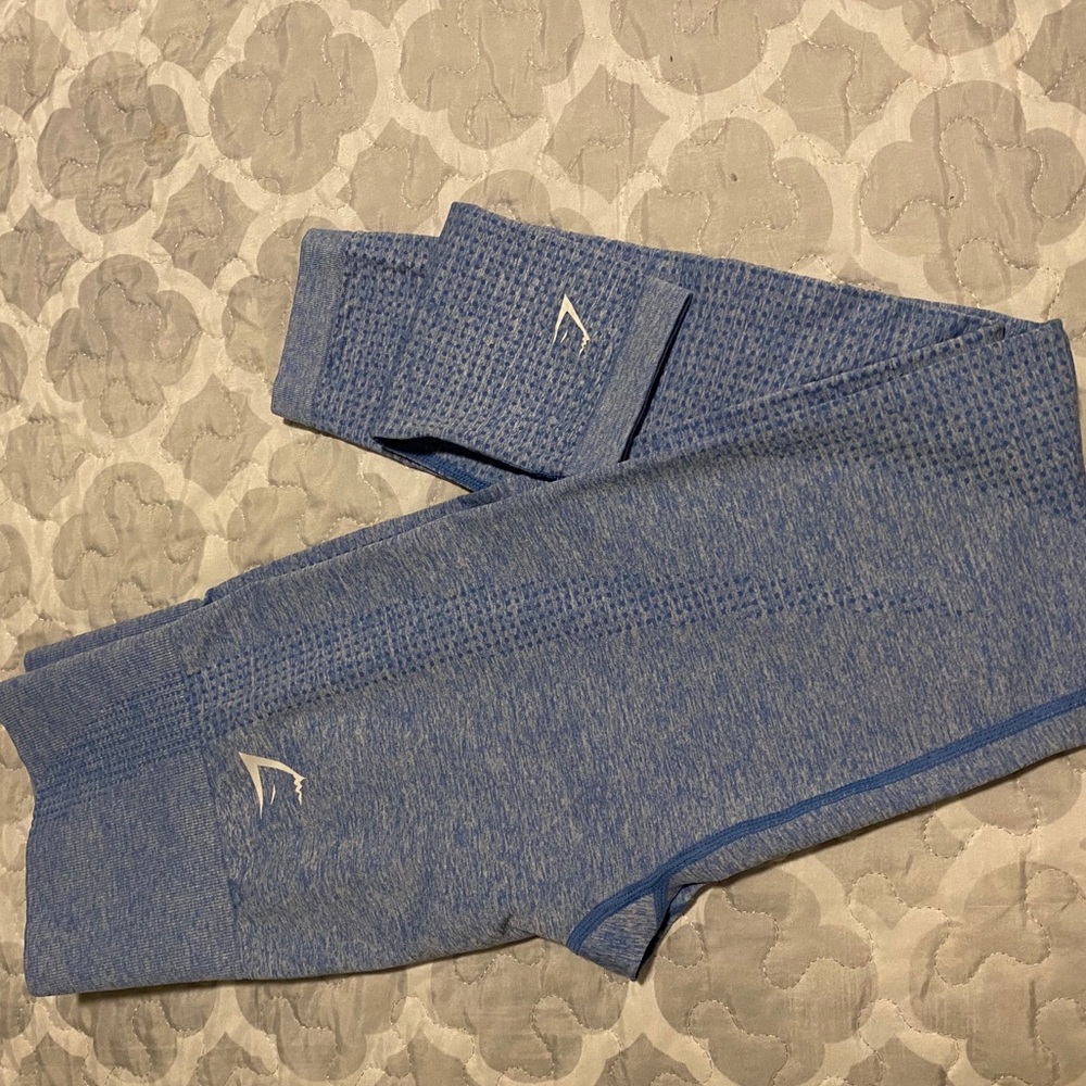 Gymshark Vital Seamless Leggings Blue Marl